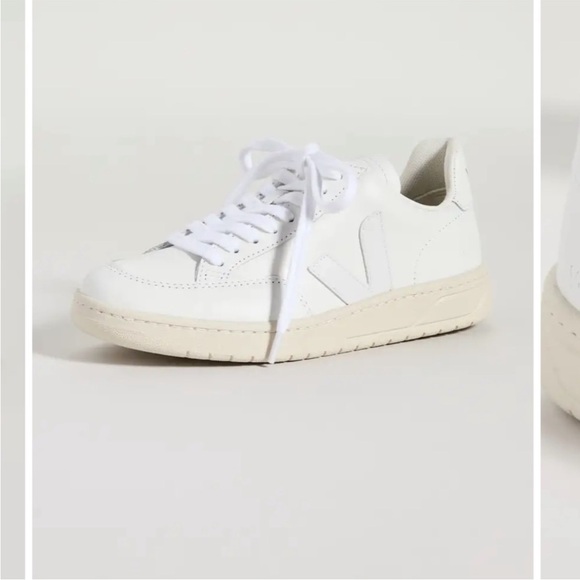 Veja Shoes - Veja V-12 Womens Sneakers Extra White Lace-up Size 10